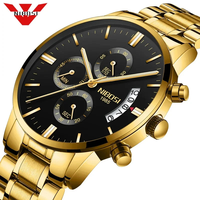 NIBOSI Relogio Masculino Men Watch